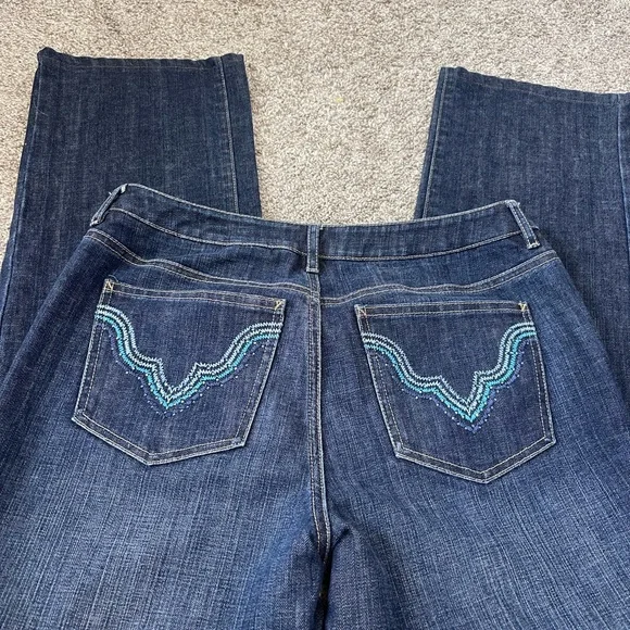 Talbots high rise straight leg jeans with stretch size 8 short - Picture 6 of 8